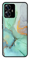 Marble Design Metal Mobile Case for Realme C55   (Design No -46)