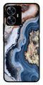 Marble Design Metal Mobile Case for Realme C55   (Design No -53)