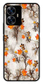 Autumn leaves Metal Mobile Case for Realme C55   (Design No -55)