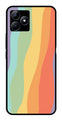 Muted Rainbow Metal Mobile Case for Realme N53   (Design No -02)
