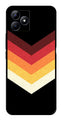 MultiColor Arrow Metal Mobile Case for Realme N53   (Design No -04)