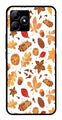 Autumn Leaf Metal Mobile Case for Realme N53   (Design No -19)