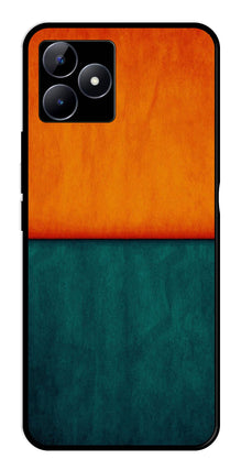 Orange Green Pattern Metal Mobile Case for Realme N53