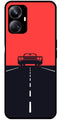 Car Lover Metal Mobile Case for Realme 10 Pro 5G  (Design No -21)