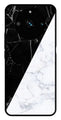 Black White Marble Design Metal Mobile Case for Realme 11 Pro Plus 5G   (Design No -09)