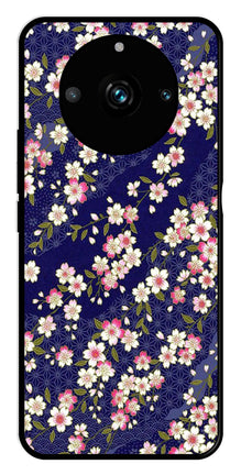 Flower Design Metal Mobile Case for Realme 11 Pro Plus 5G