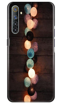 Party Lights Mobile Back Case for Realme 6 (Design - 209)