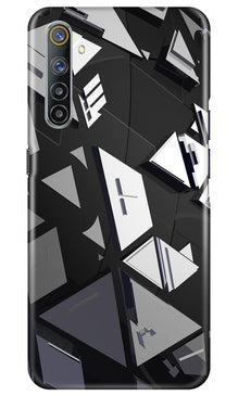 Modern Art Mobile Back Case for Realme 6 (Design - 230)