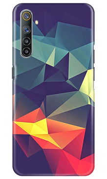 Modern Art Mobile Back Case for Realme 6 (Design - 232)
