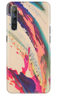 Modern Art Mobile Back Case for Realme 6 (Design - 234)