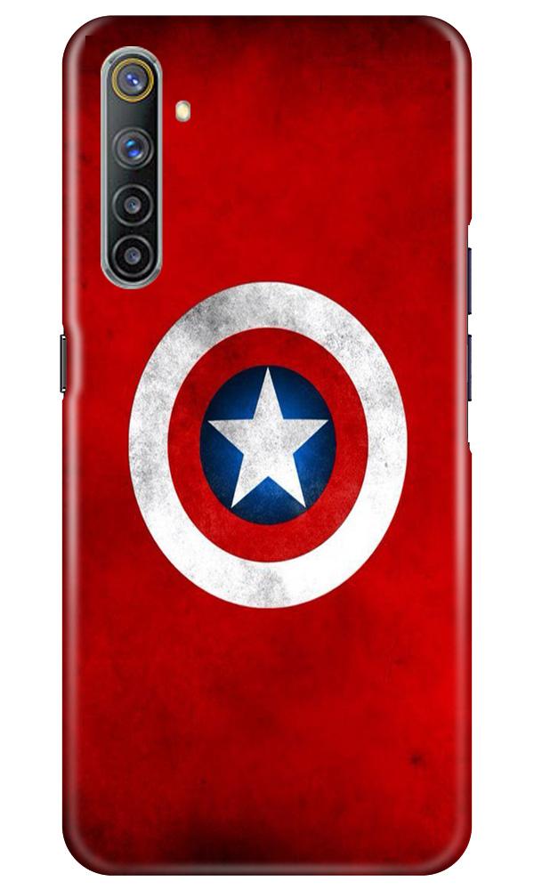 Captain America Case for Realme 6 (Design No. 249)