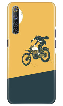 Bike Lovers Mobile Back Case for Realme 6 (Design - 256)
