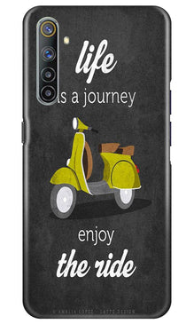 Life is a Journey Mobile Back Case for Realme 6 (Design - 261)