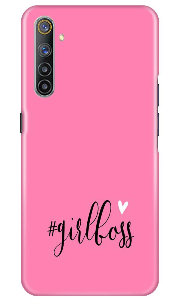 Girl Boss Pink Case for Realme 6 (Design No. 269)
