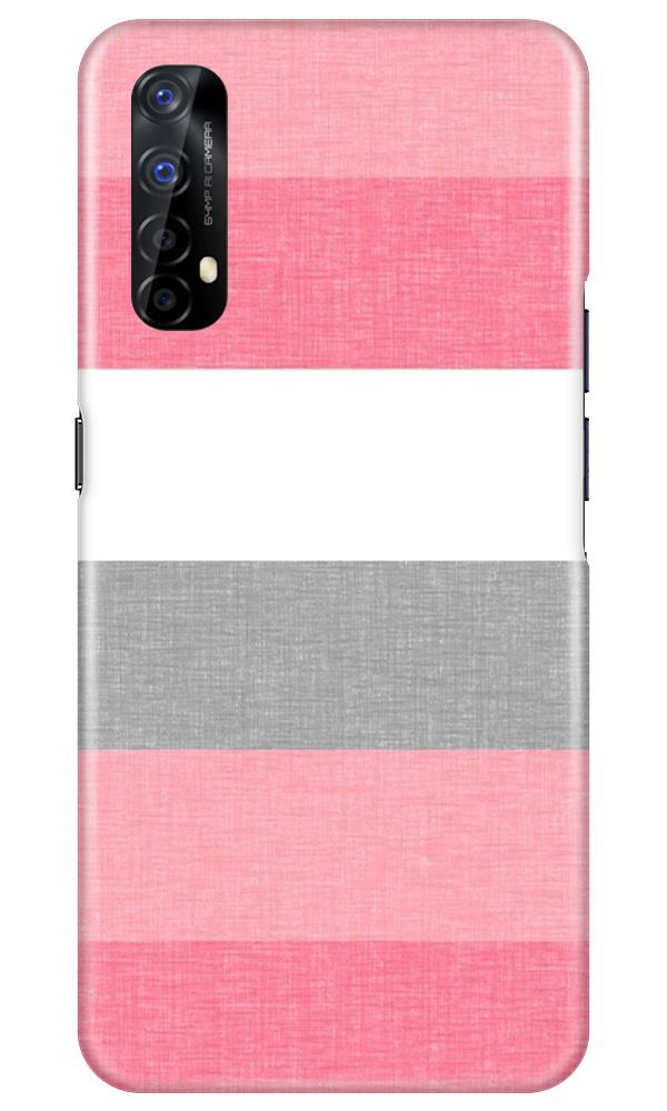 Pink white pattern Case for Realme 7