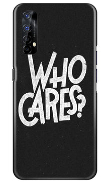 Who Cares Mobile Back Case for Realme 7 (Design - 94)
