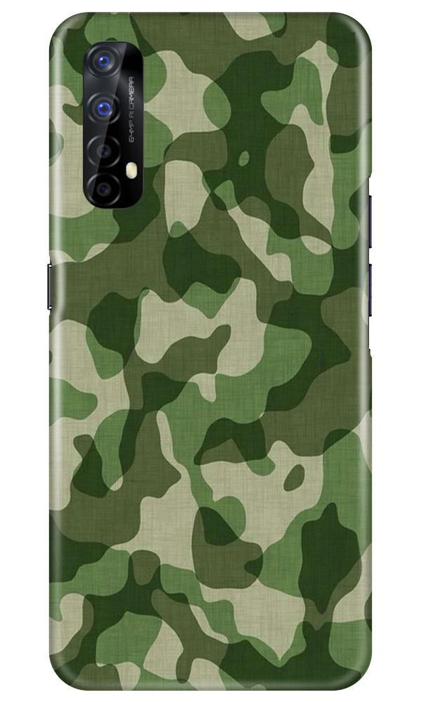 Army Camouflage Case for Realme 7(Design - 106)