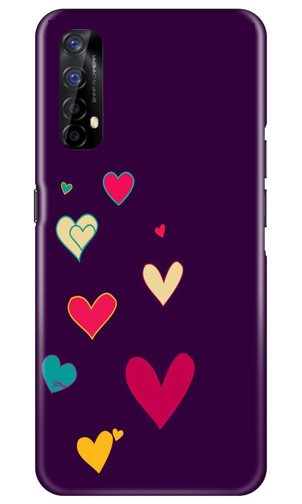 Purple Background Case for Realme 7  (Design - 107)