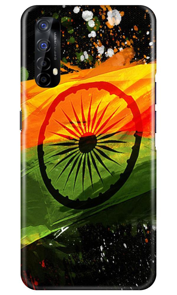 Indian Flag Case for Realme 7  (Design - 137)