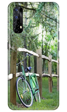 Bicycle Mobile Back Case for Realme 7 (Design - 208)