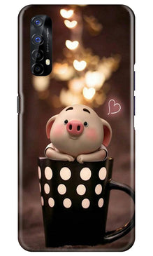 Cute Bunny Mobile Back Case for Realme 7 (Design - 213)