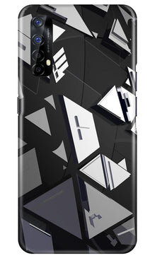 Modern Art Mobile Back Case for Realme 7 (Design - 230)