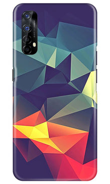 Modern Art Mobile Back Case for Realme 7 (Design - 232)