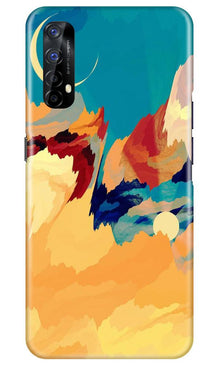 Modern Art Mobile Back Case for Realme 7 (Design - 236)
