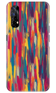 Modern Art Mobile Back Case for Realme 7 (Design - 242)
