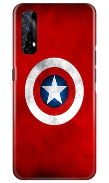 Captain America Mobile Back Case for Realme 7 (Design - 249)