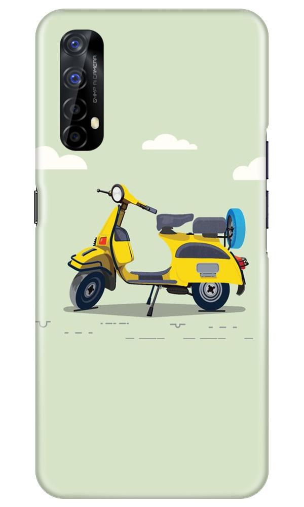 Vintage Scooter Case for Realme 7 (Design No. 260)