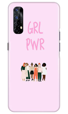 Girl Power Mobile Back Case for Realme 7 (Design - 267)