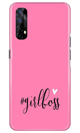 Girl Boss Pink Case for Realme 7 (Design No. 269)