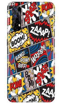 Boom Mobile Back Case for Realme 7 (Design - 302)