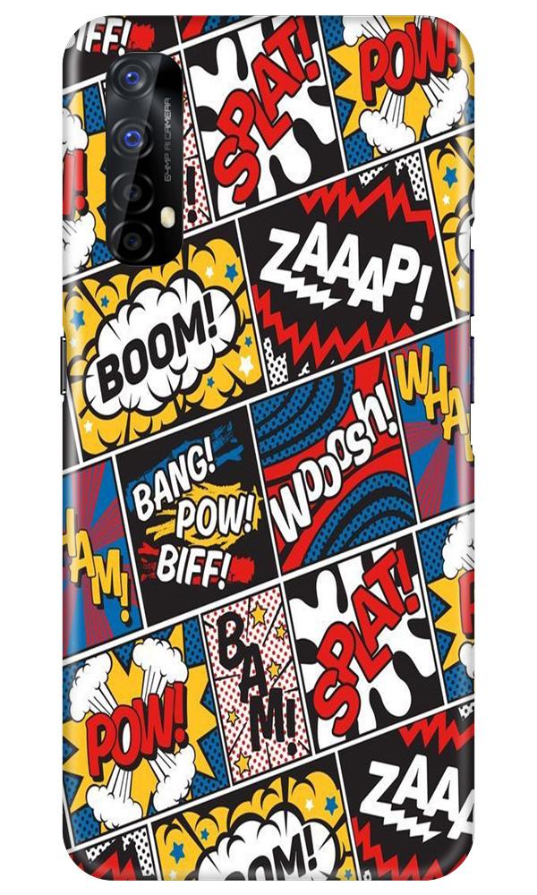 Boom Mobile Back Case for Realme 7 (Design - 302)
