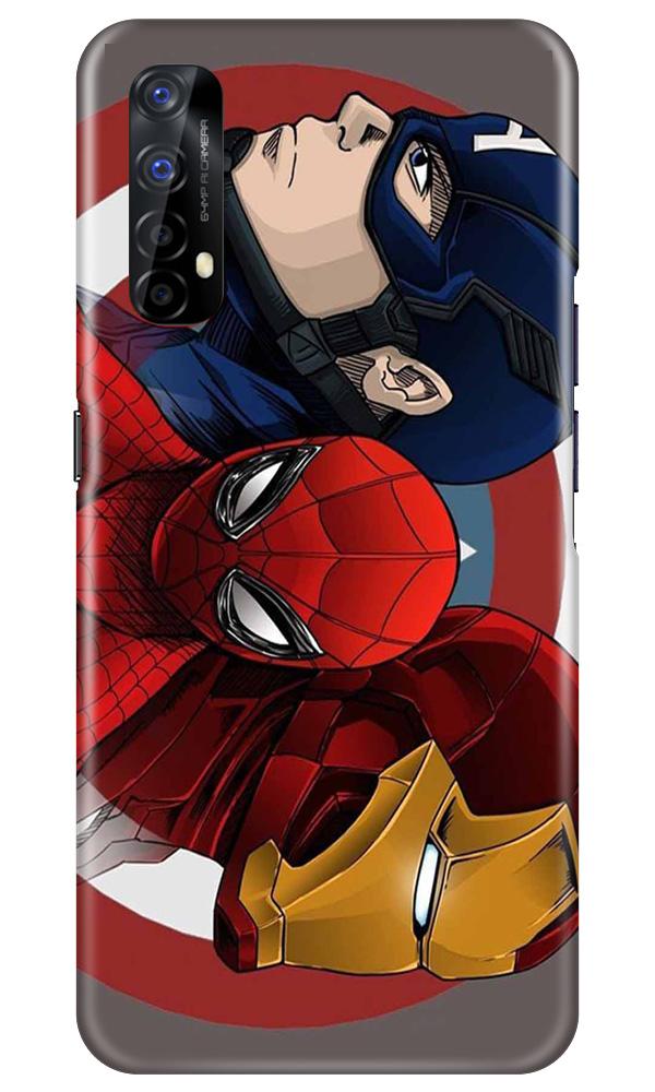 Superhero Mobile Back Case for Realme 7 (Design - 311)