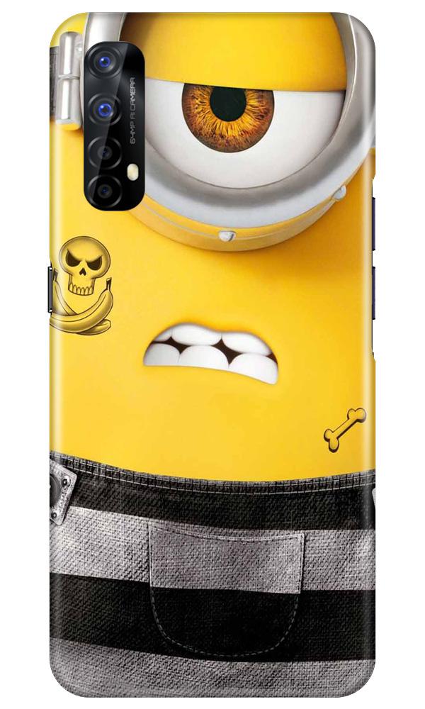 Minion Mobile Back Case for Realme 7 (Design - 324)