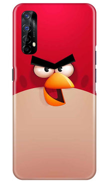 Angry Bird Red Mobile Back Case for Realme 7 (Design - 325)