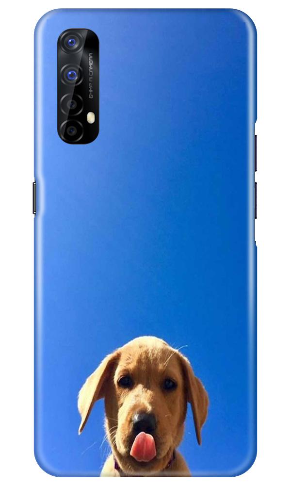 Dog Mobile Back Case for Realme 7 (Design - 332)
