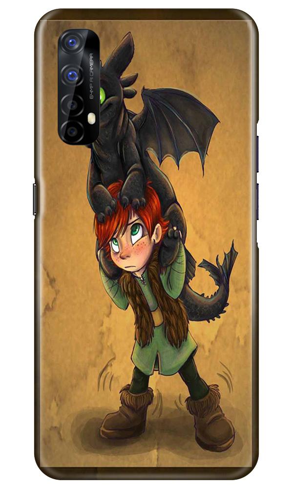 Dragon Mobile Back Case for Realme 7 (Design - 336)