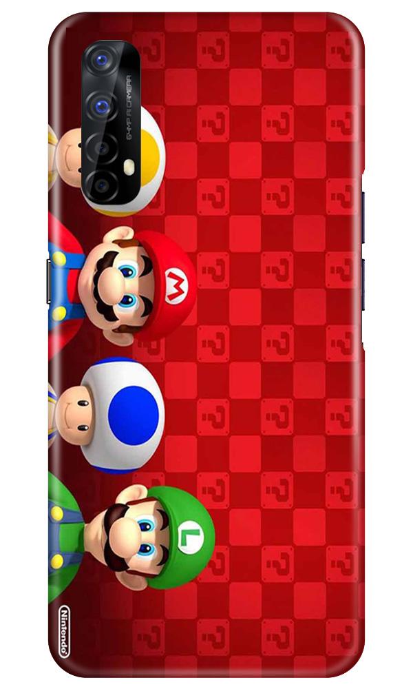 Mario Mobile Back Case for Realme 7 (Design - 337)