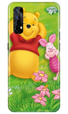 Winnie The Pooh Mobile Back Case for Realme 7 (Design - 348)