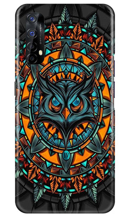 Owl Mobile Back Case for Realme 7 (Design - 360)