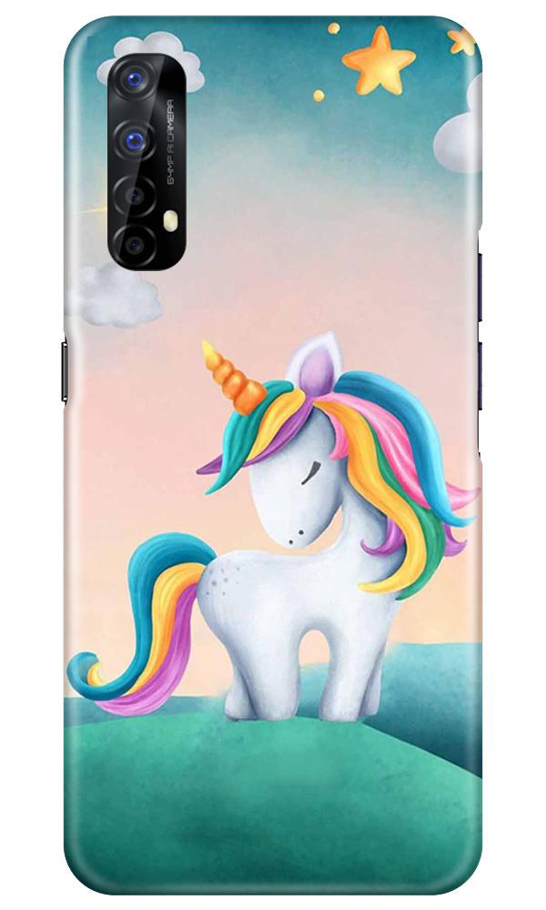 Unicorn Mobile Back Case for Realme 7 (Design - 366)