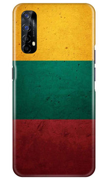 Color Pattern Mobile Back Case for Realme 7 (Design - 374)