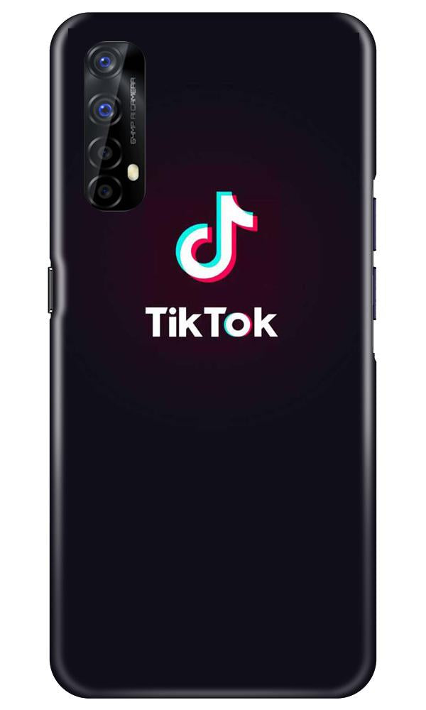 Tiktok Mobile Back Case for Realme 7 (Design - 396)