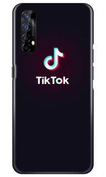 Tiktok Mobile Back Case for Realme 7 (Design - 396)