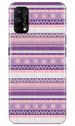 Zigzag line pattern3 Case for Realme 7 Pro