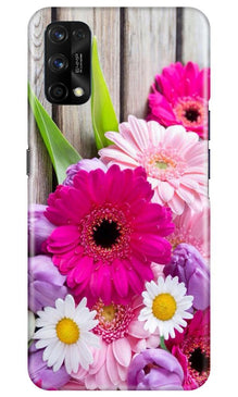 Coloful Daisy2 Mobile Back Case for Realme 7 Pro (Design - 76)