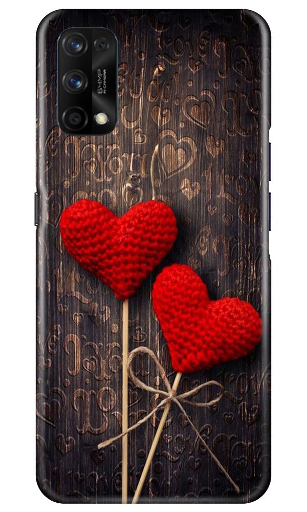 Red Hearts Case for Realme 7 Pro